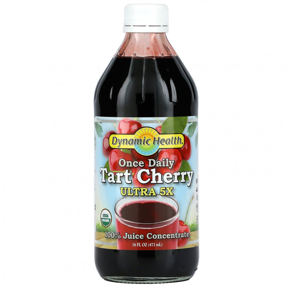 Dynamic Health Laboratories, Once Daily Tart Cherry, Ultra 5X, , 100%  , 473  (16 . )  4600