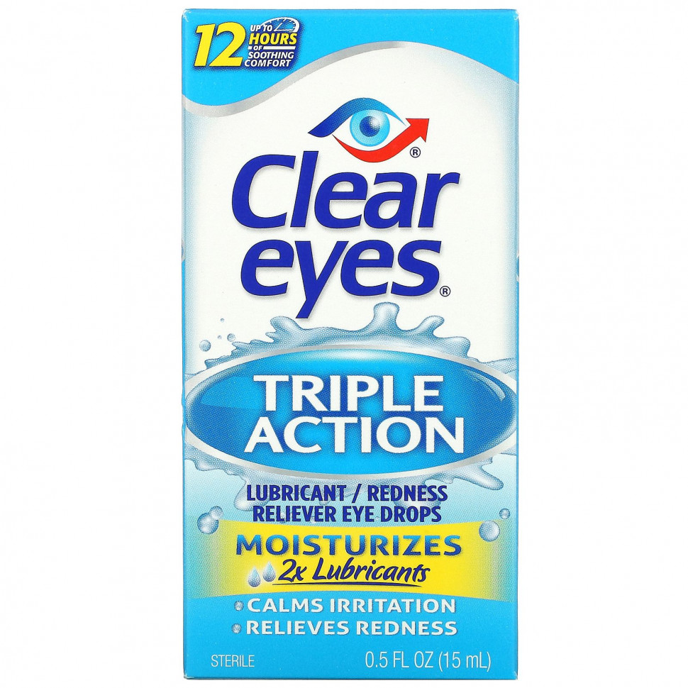 Clear Eyes, Triple Action,  /     , 15  (0,5 . )  1120