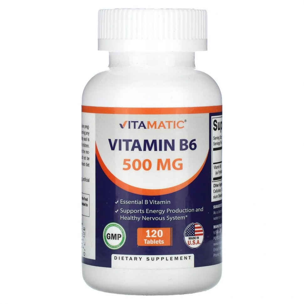 Vitamatic,  B6, 500 , 120   2820