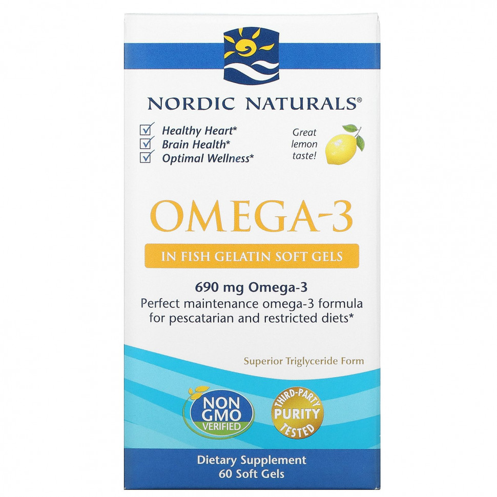 Nordic Naturals, -3,   , 345 , 60   3460