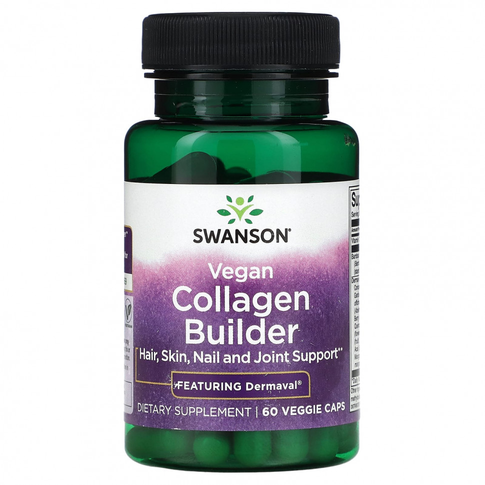 Swanson, Vegan Collagen Builder, 60    3230