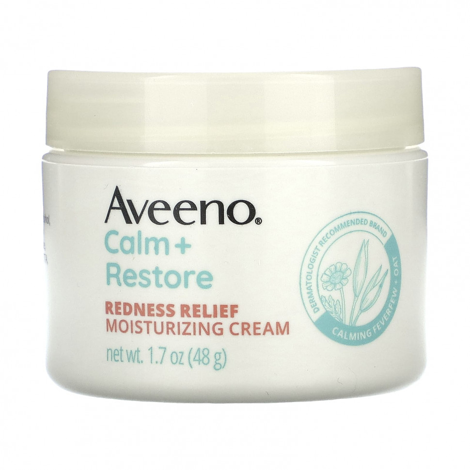  IHerb () Aveeno, Calm + Restore,     ,   ,  , 48  (1,7 ), ,    4410 