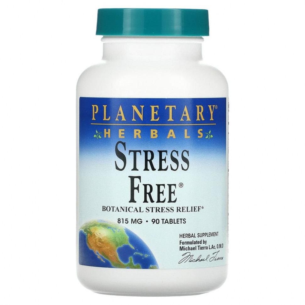 Planetary Herbals, Stress Free,     , 810 , 90   3030