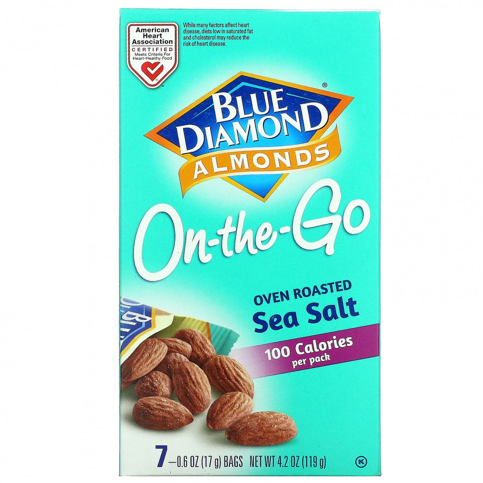 Blue Diamond, Almonds, On The-Go,     , 7   17  (0,6 )  1060