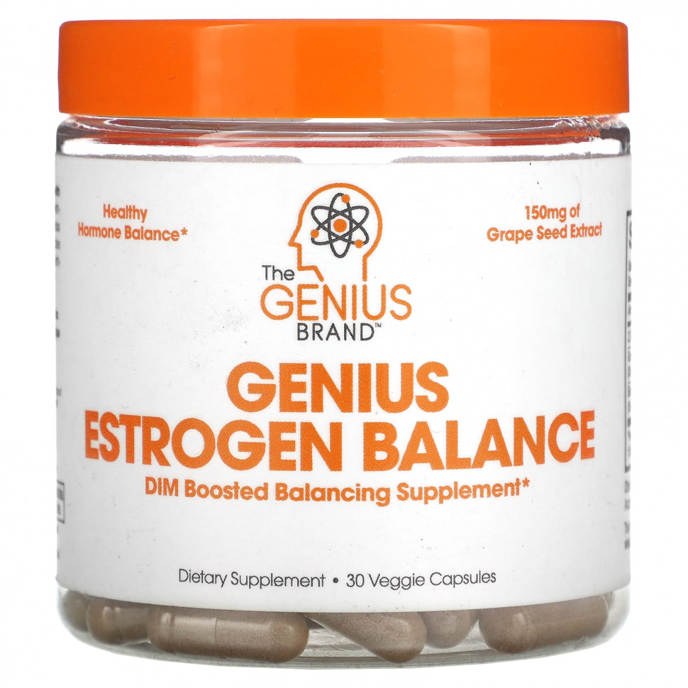 The Genius Brand, Genius Estrogen Balance, 30    3900