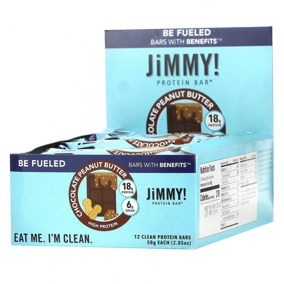 JiMMY!, Be Fueled Bars With Benefits, - , 12  , 58  (2,05)  5270