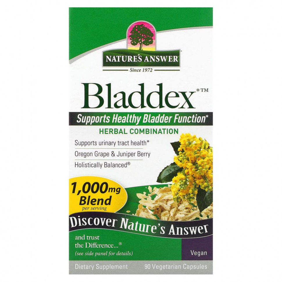 Nature's Answer, Bladdex, 500 , 90    2970