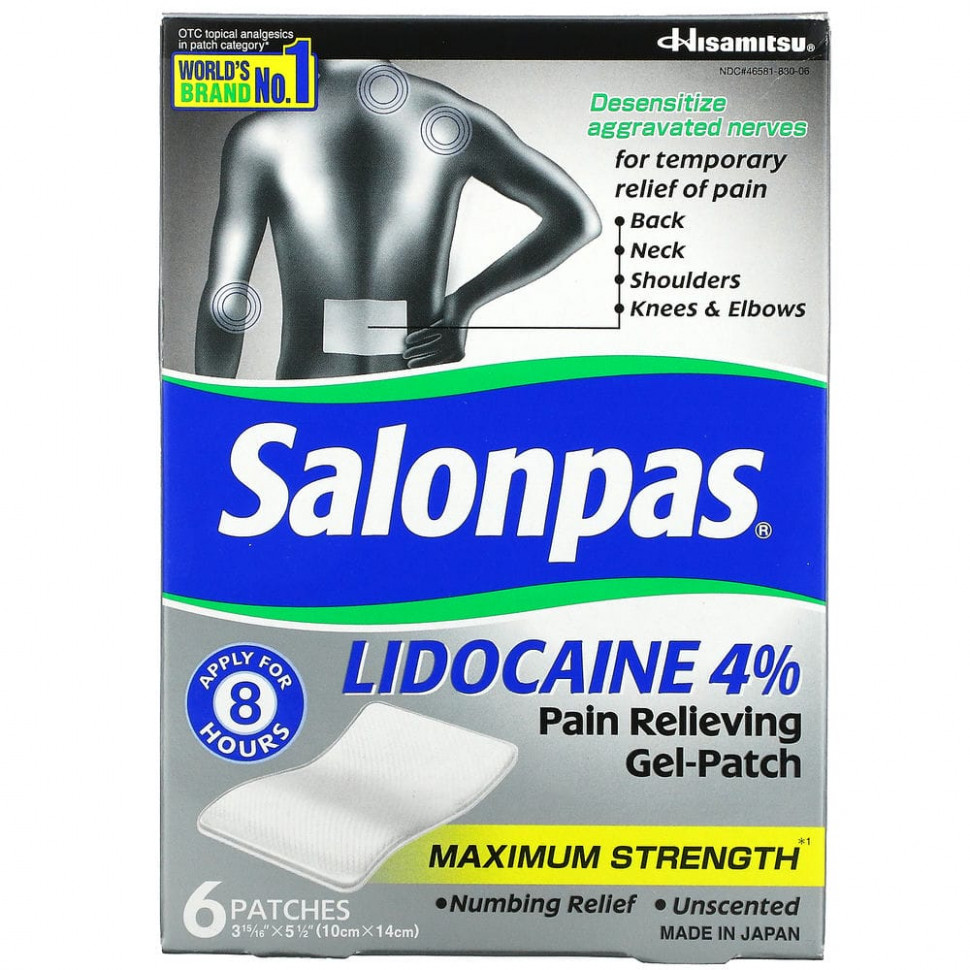 Salonpas,  4%  -,   ,  , 6   2760