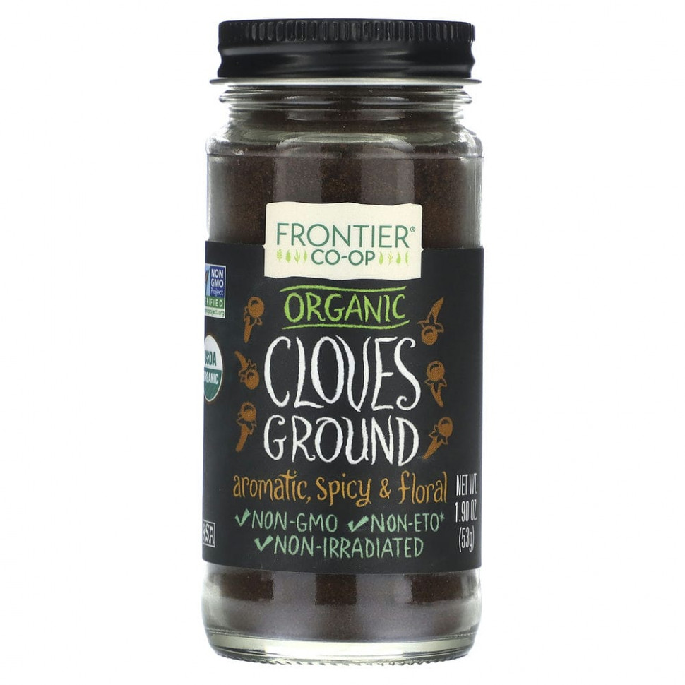 Frontier Co-op, Organic Cloves, Ground, 1.90 oz (53 g)  1730