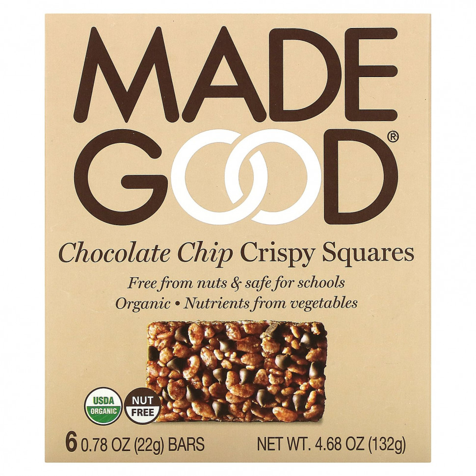 MadeGood, Crispy Squares,  , 6   22  (0,78 )  1200