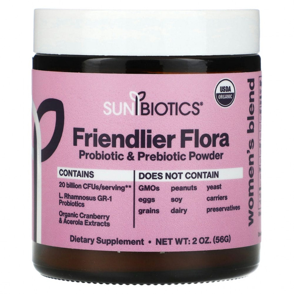 Sunbiotics, Friendlier Flora,   ,     , 56  (2 )  5070