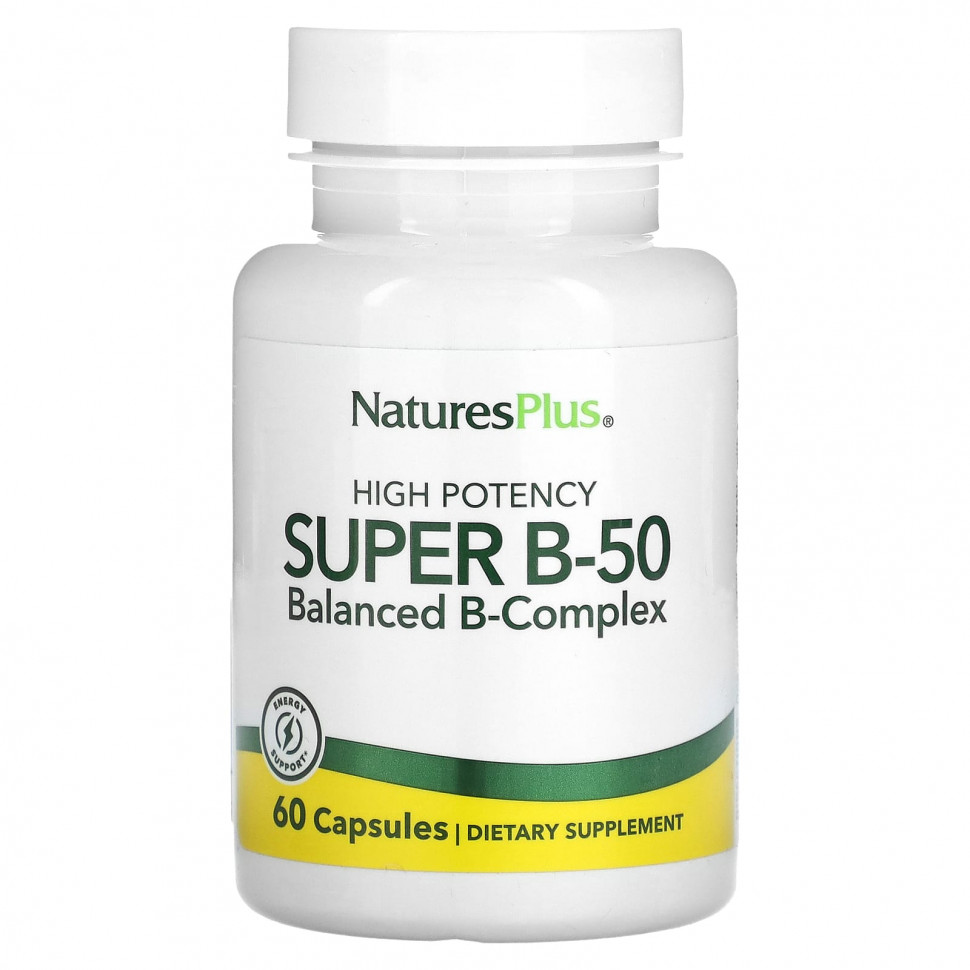 NaturesPlus, Super B-50   , 60   2080
