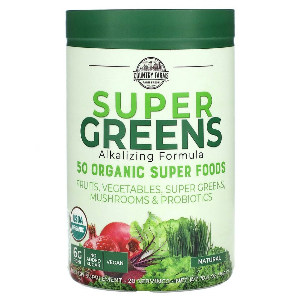 Country Farms, Super Greens,    ,   , 300  (10,6 )  4190