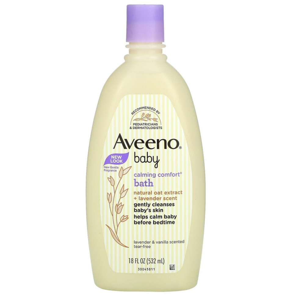 Aveeno, Baby, Calming Comfort Bath,    , 532  (18  )  3430