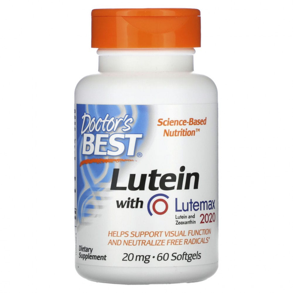 Doctor's Best,   Lutemax 2020, 20 , 60    2620