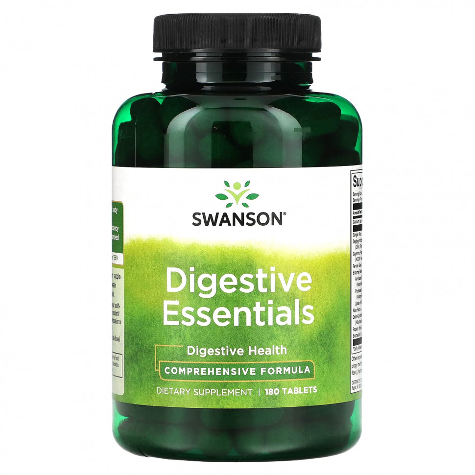 Swanson, Digestive Essentials, 180   3460