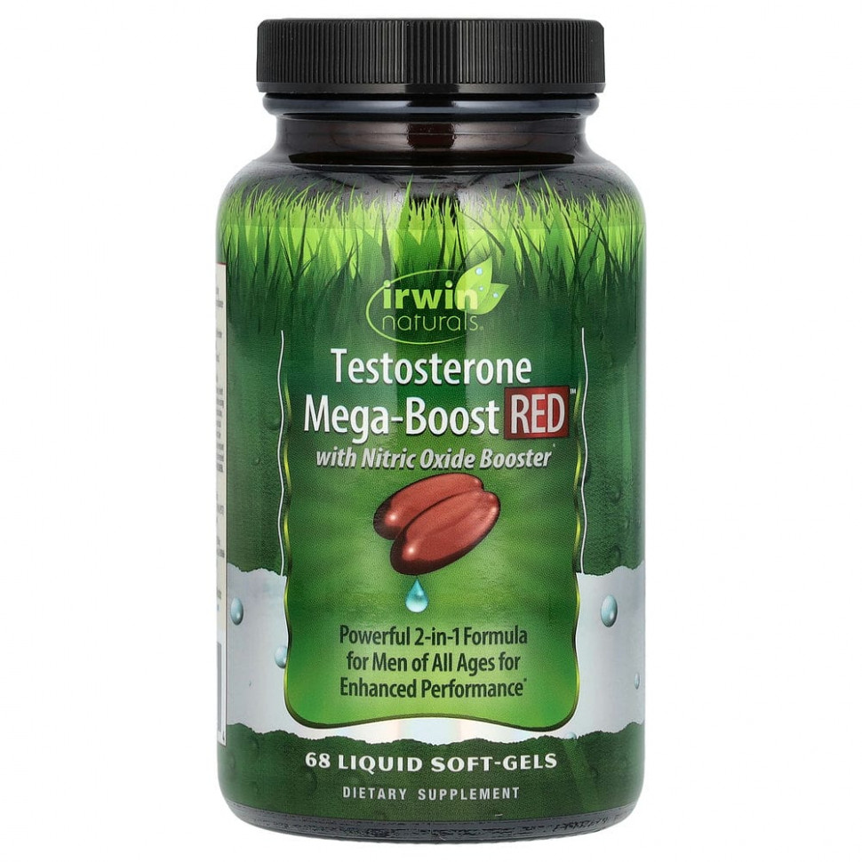 Irwin Naturals, Testosterone Mega-Boost RED,   , 68     7040