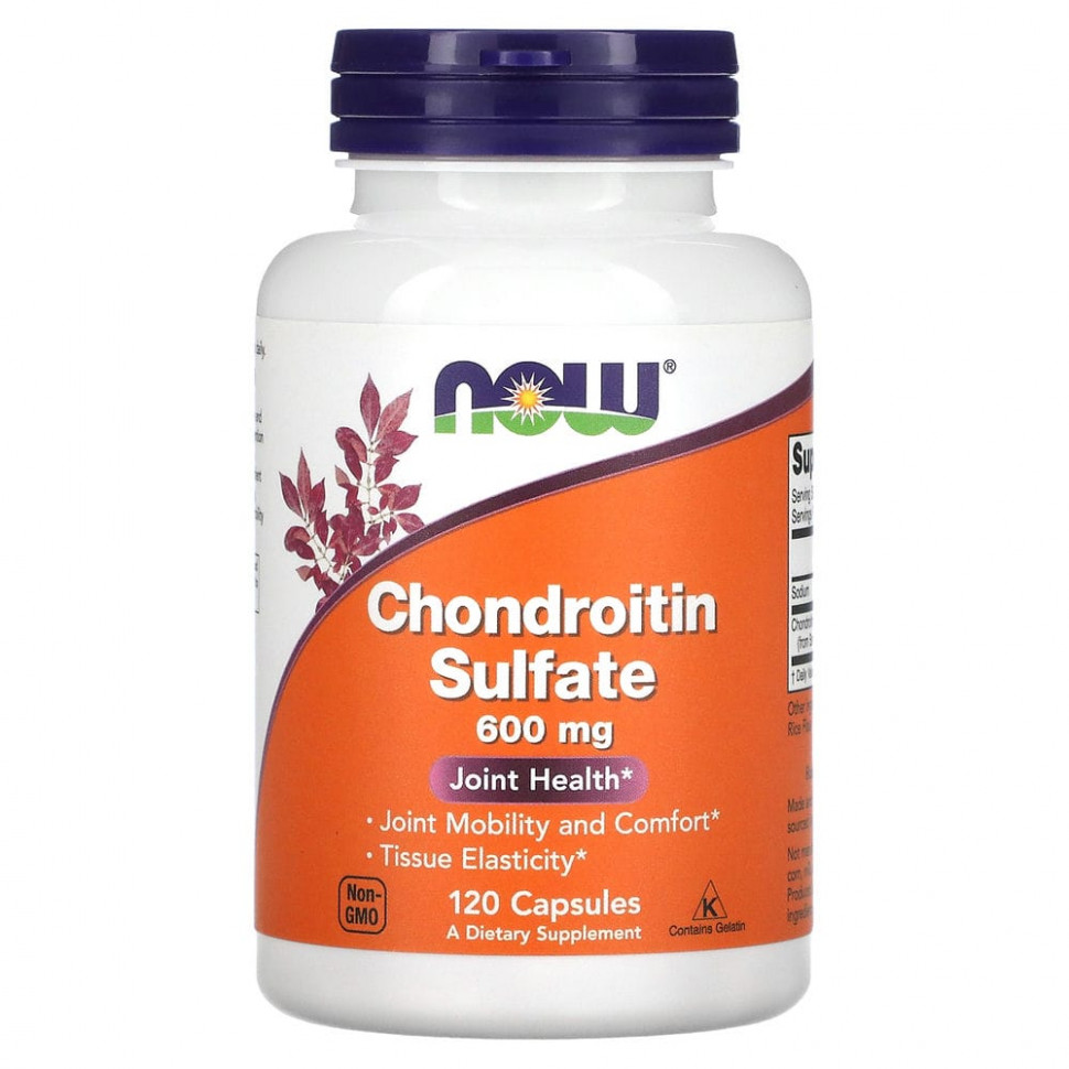 NOW Foods, Chondroitin Sulfate, 600 , 120   3780