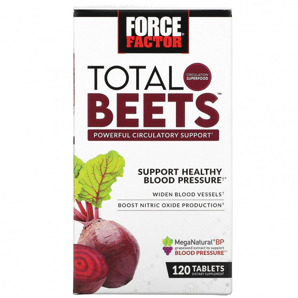 Force Factor, Total Beets,   , 120   4060