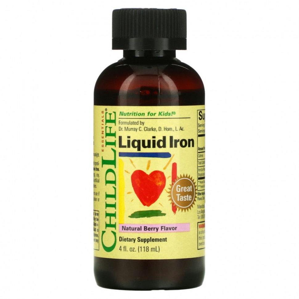 ChildLife, Liquid Iron,    , 118  (4 . )  2710