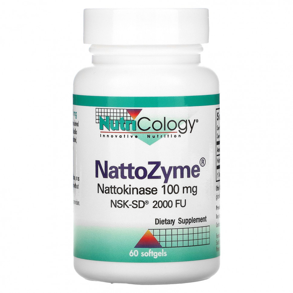 Nutricology, NattoZyme, 100 , 60    7970