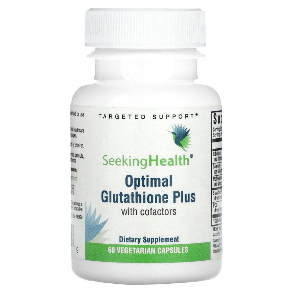 Seeking Health, Optimal Glutathione Plus, 60    9820