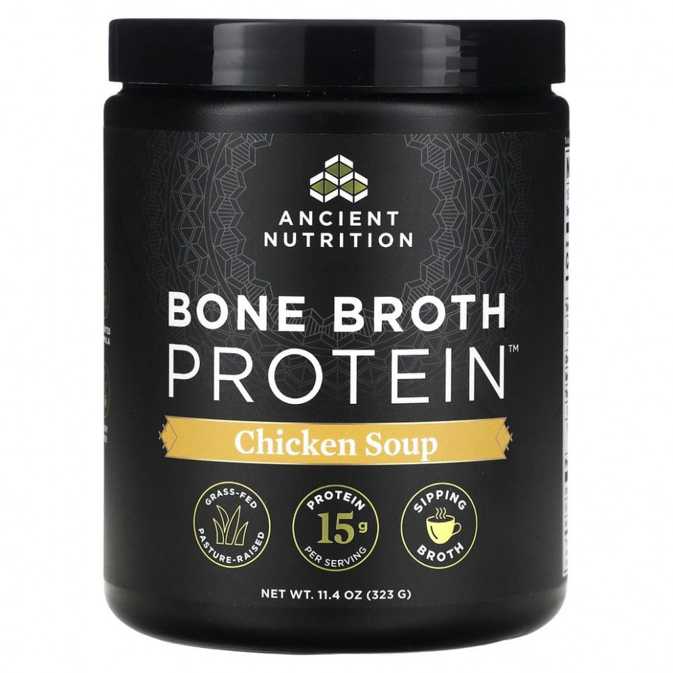 Dr. Axe / Ancient Nutrition, Bone Broth Protein,  , 323  (11,4 )  7470