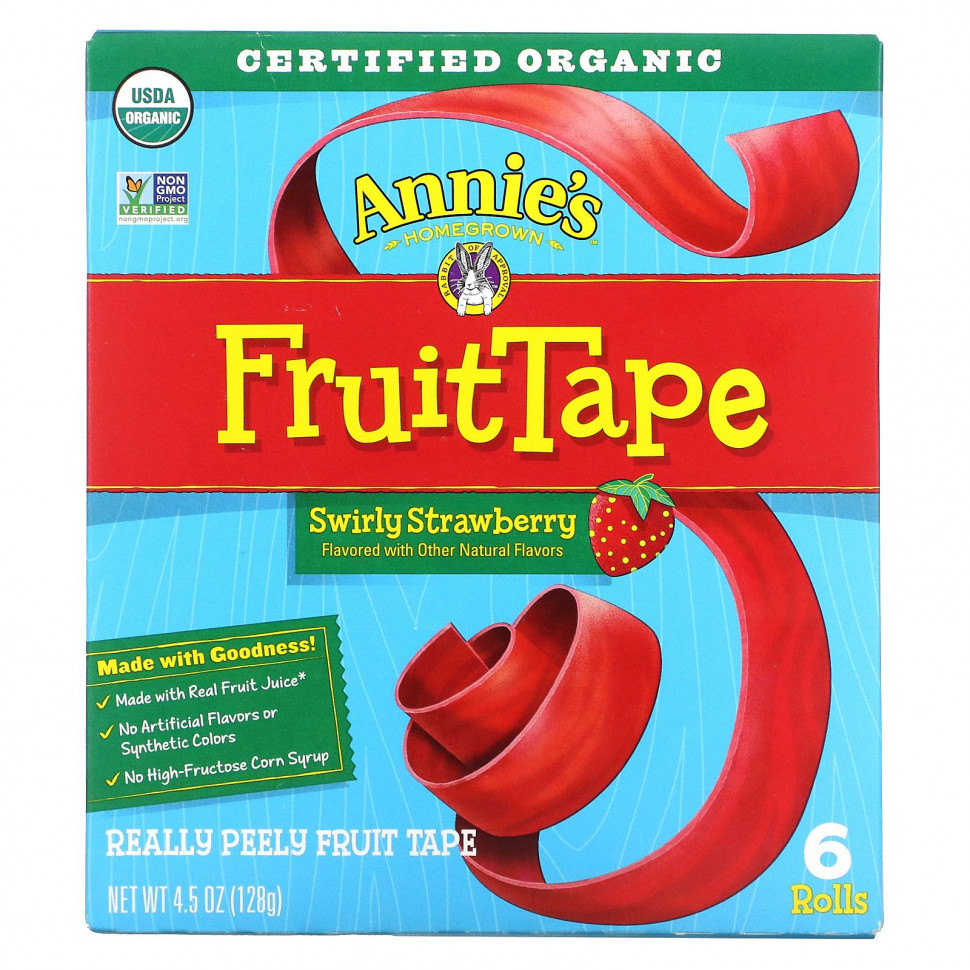 Annie's Homegrown, FruitTape,    , 6 , 128  (4,5 )  1690