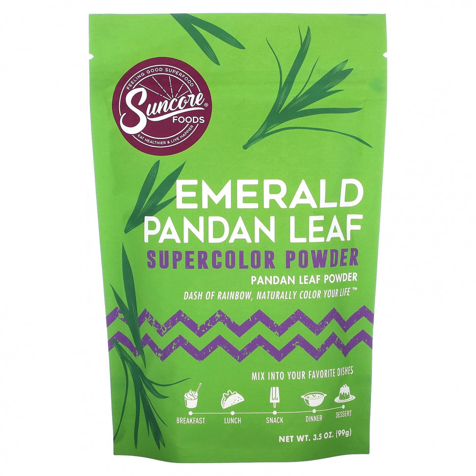  IHerb () Suncore Foods, Emerald Pandan Leaf,  , 99  (3,5 ), ,    4390 