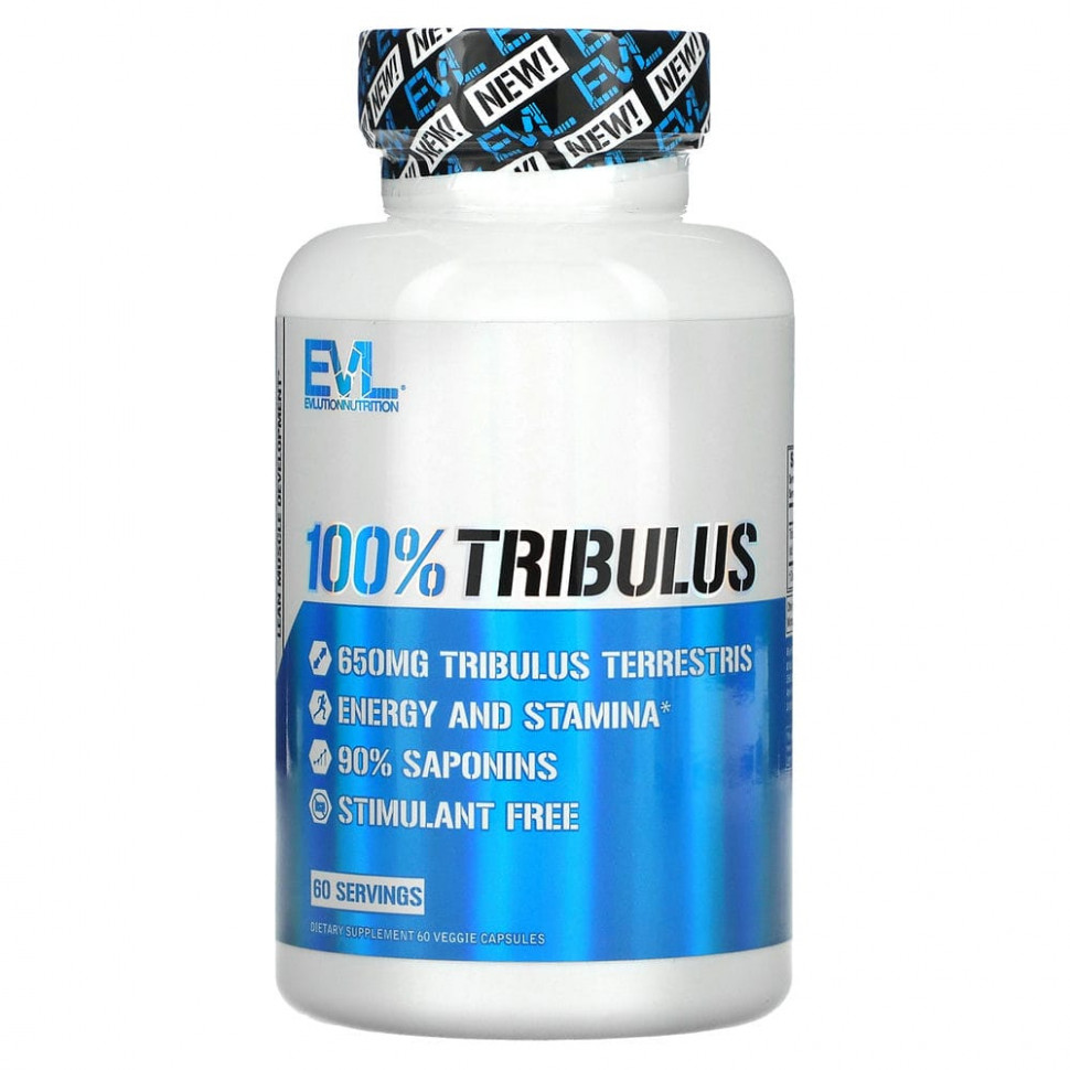 EVLution Nutrition, 100% Tribulus, 60    2040