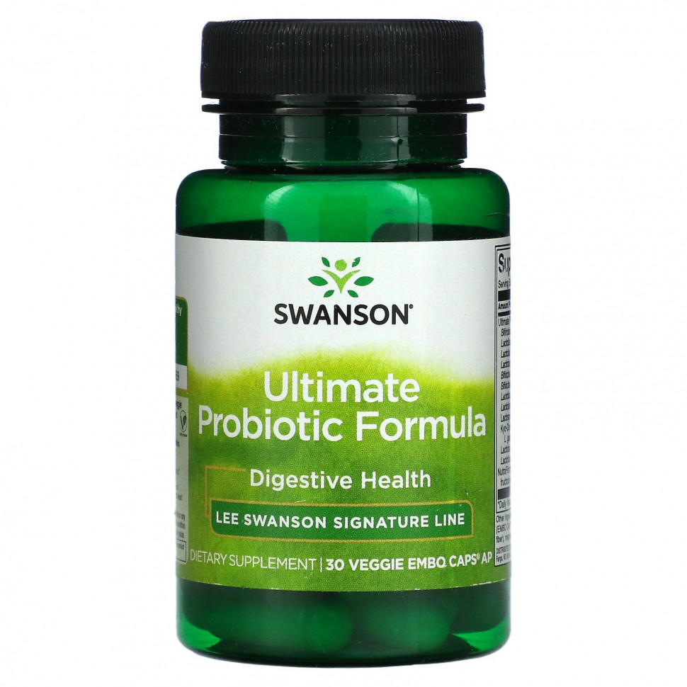 Swanson, Ultimate Probiotic Formula, 30   Embo Ap  3950