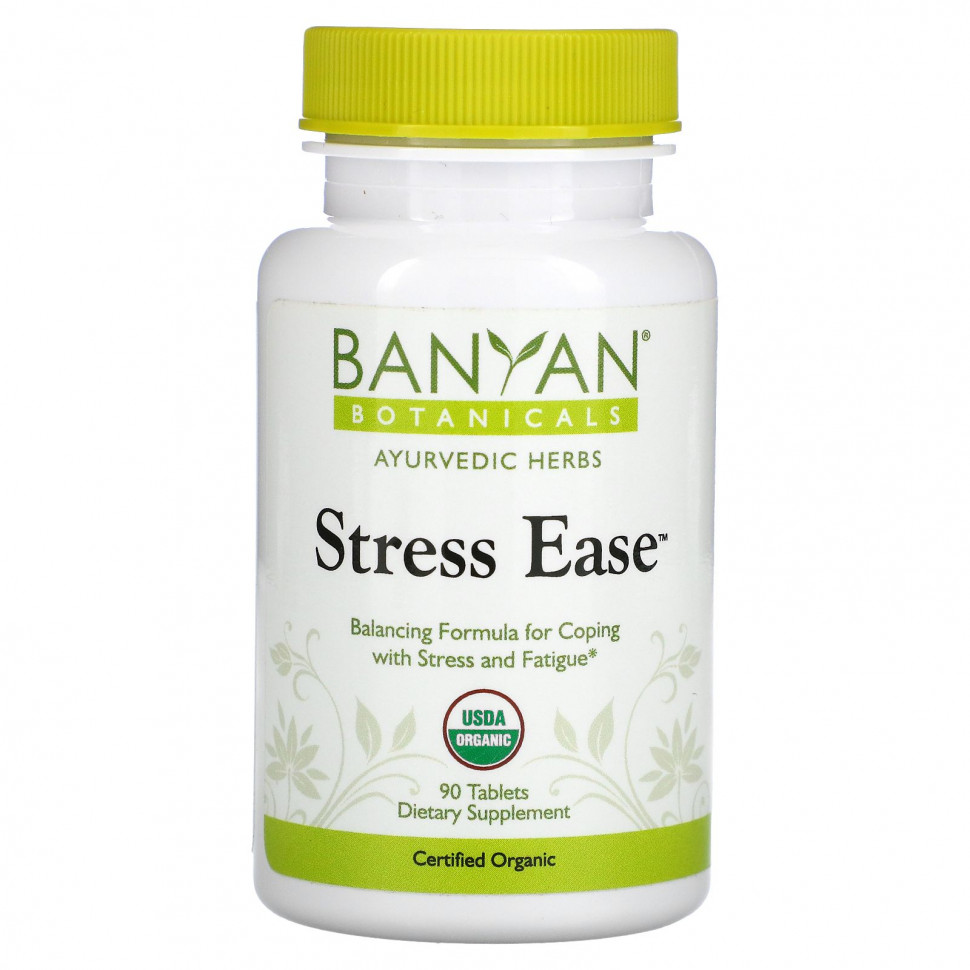 Banyan Botanicals, Stress Ease, 90   4910