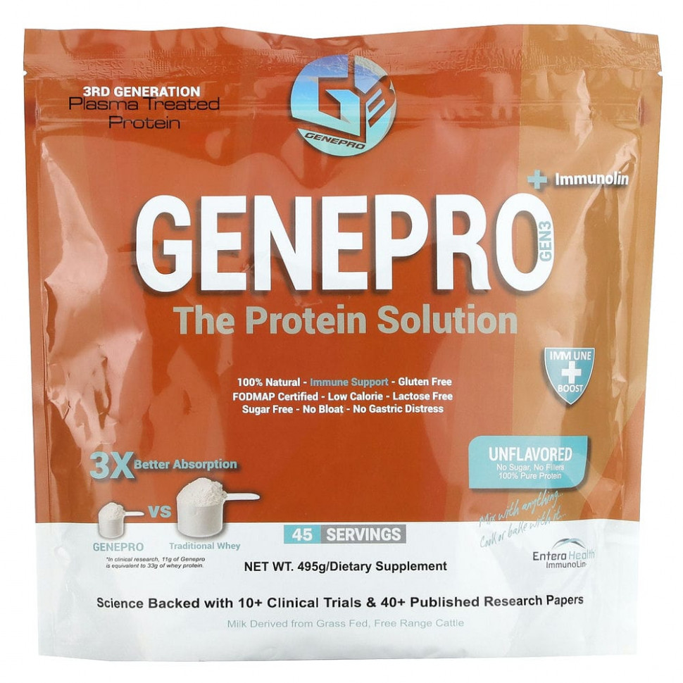GENEPRO, The Protein Solution + Immunolin,  , 495   8360