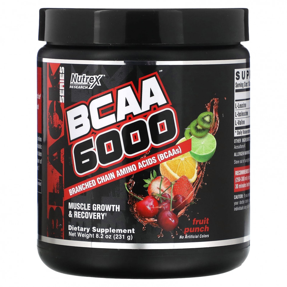 Nutrex Research, BCAA 6000,  , 231  (8,2 )  4550