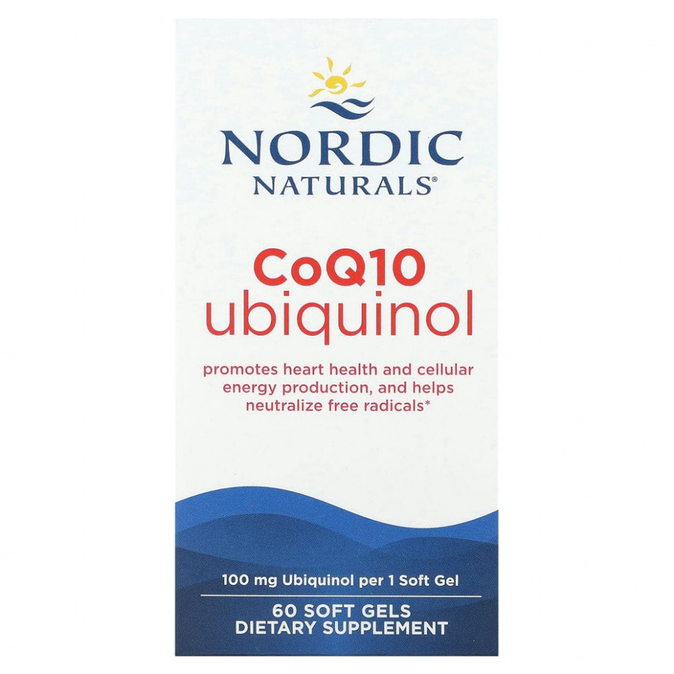 Nordic Naturals, Nordic CoQ10, , 100 , 60     9830