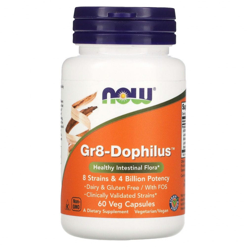NOW Foods, Gr8-Dophilus, 60    2100