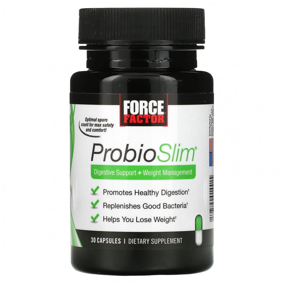 Force Factor, ProbioSlim,   +  , 30   1810