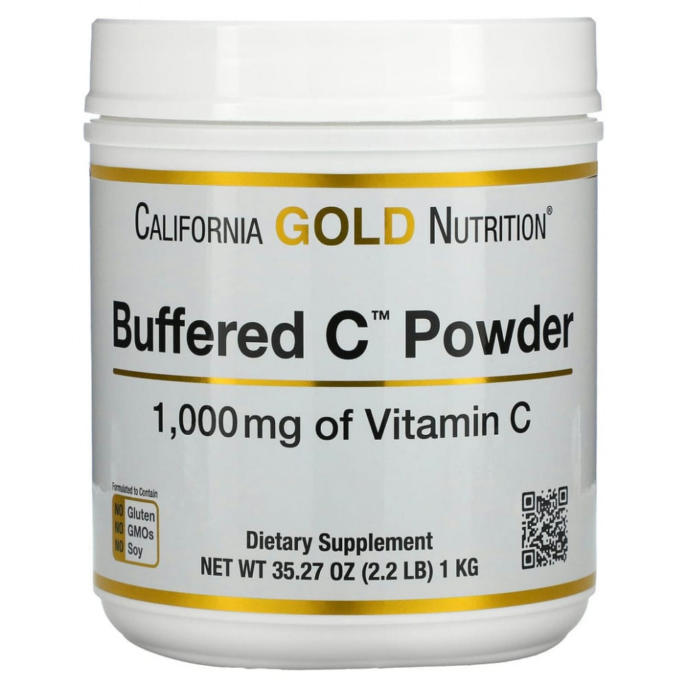 California Gold Nutrition, Buffered Gold C,    C   ,  , 1000 , 1  (2,2 )  6620