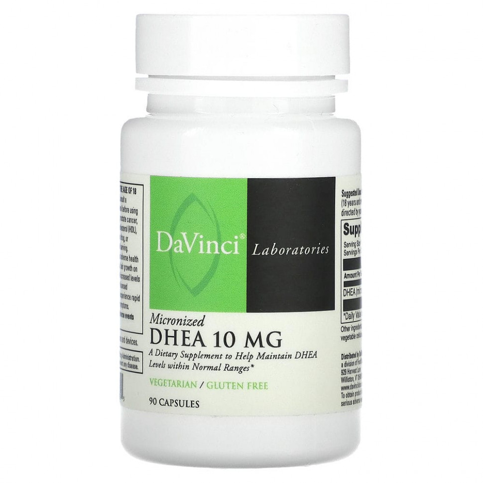 DaVinci Laboratories of Vermont,  DHEA 90   2020