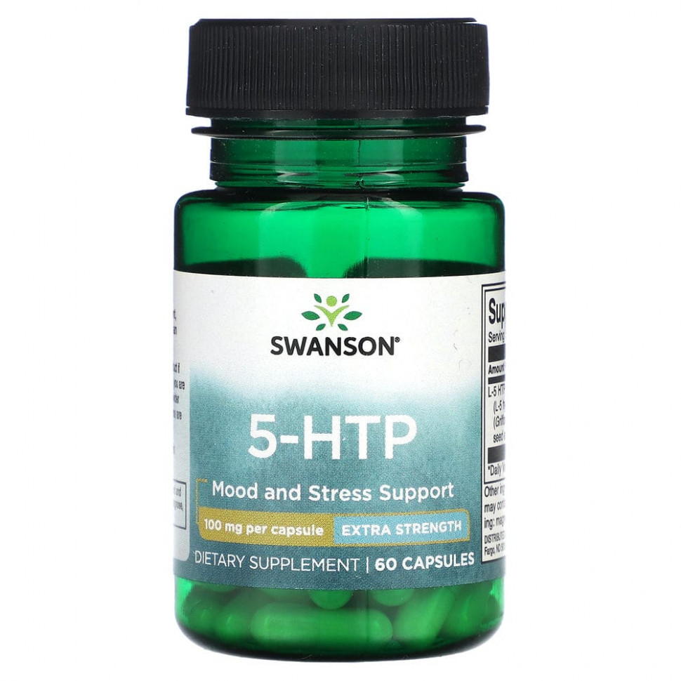 Swanson, 5-HTP,   , 100 , 60   1390