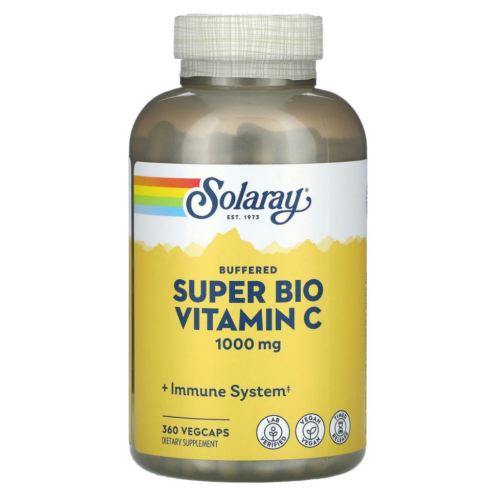 Solaray, Super Bio Vitamin C,   , 500 , 360    5160