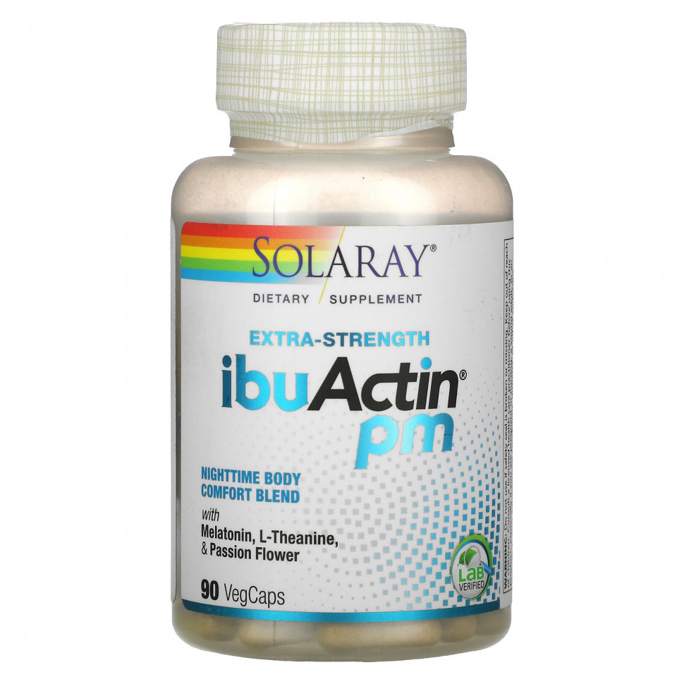  IHerb () Solaray, Extra-Strength IbuActin PM, 90 Vegetarian Capsules, ,    2150 