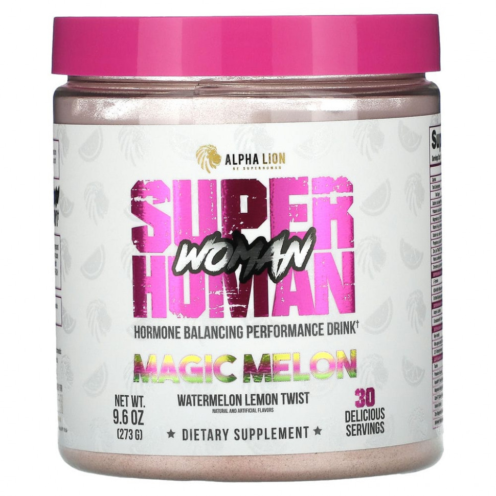  IHerb () ALPHA LION, SuperHuman Woman,     ,  ,    , 273  (9,6 ), ,    7180 