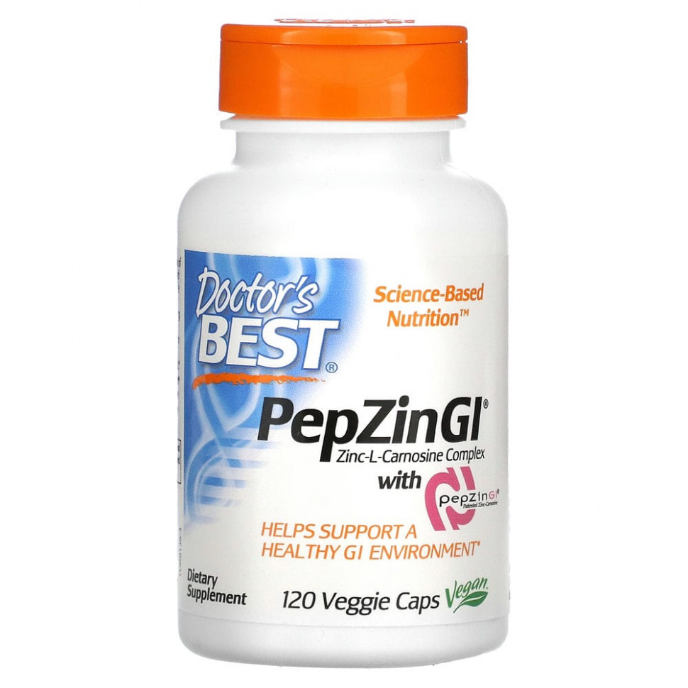 Doctor's Best, PepZin GI,  -L-, 120    4500