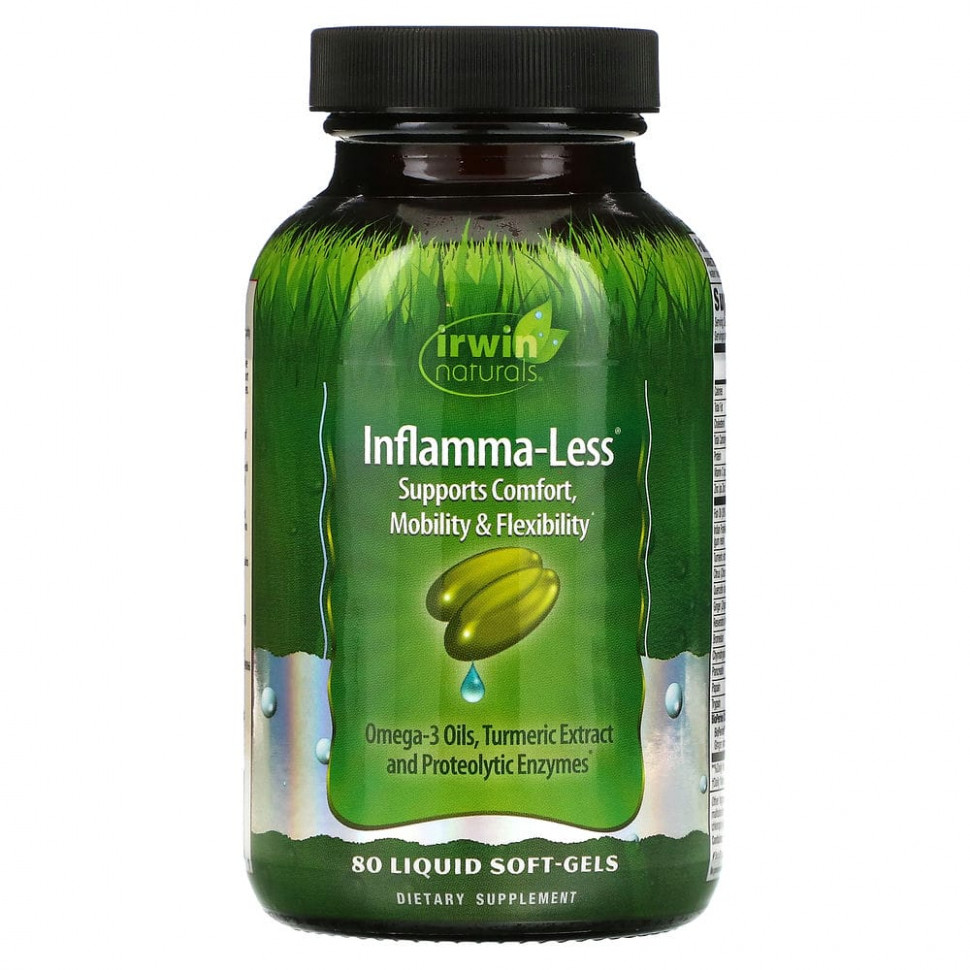 Irwin Naturals, Inflamma-Less, 80    5660