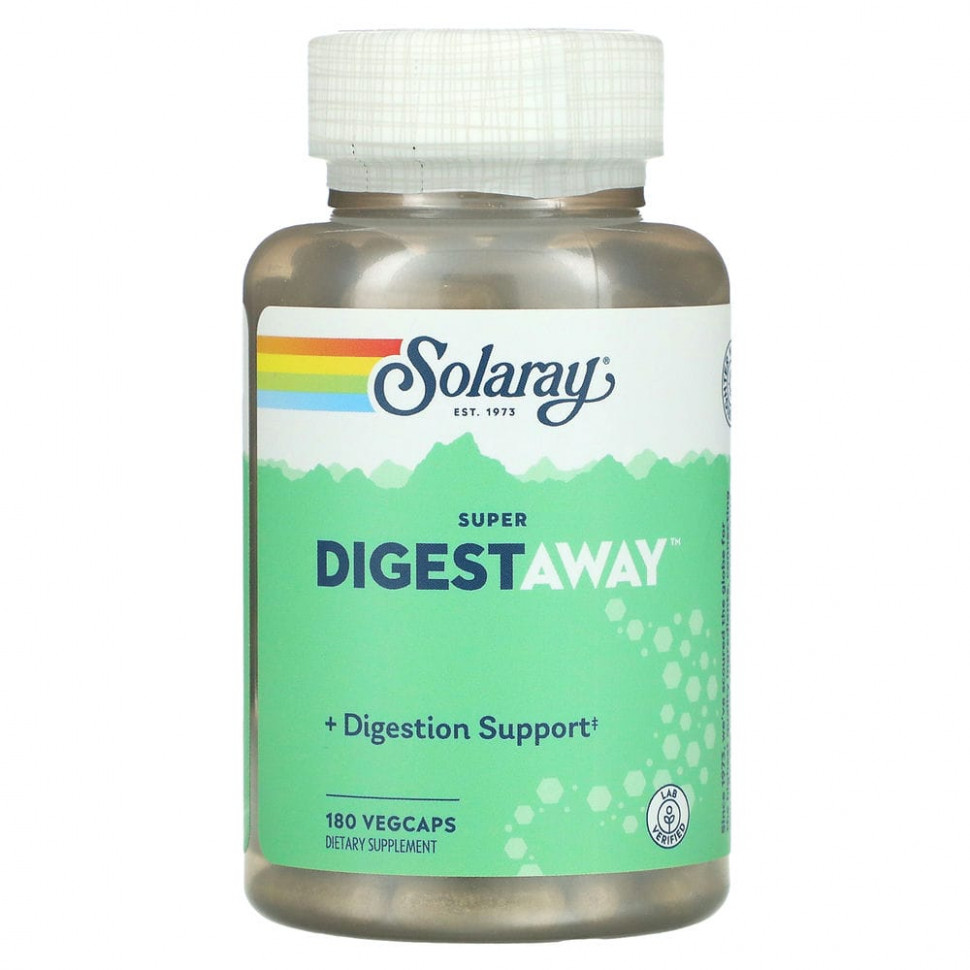 Solaray,   Super Digestaway   , 180    4990