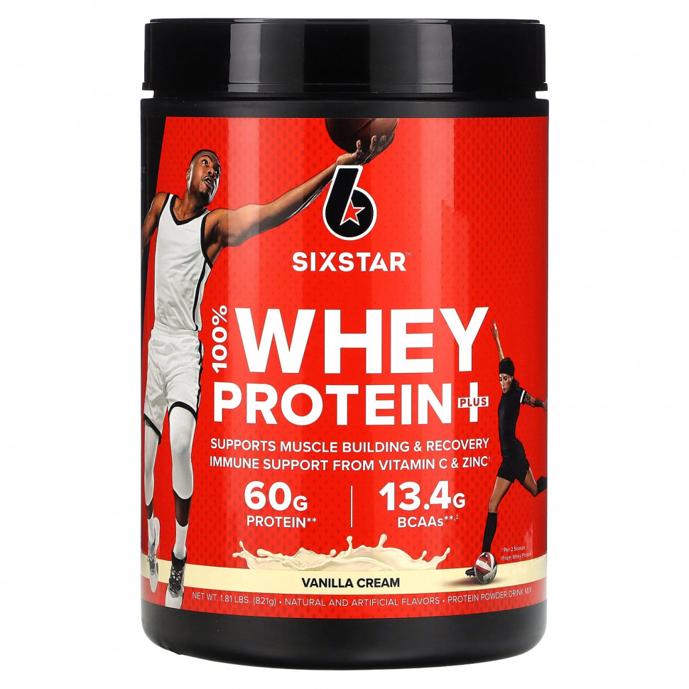 SIXSTAR, 100% Whey Protein Plus,  , 821  (1,81 )  5510