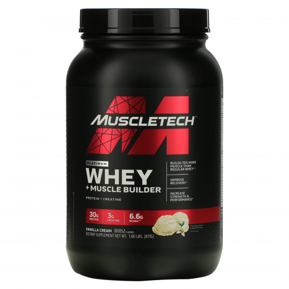 MuscleTech, Platinum Whey + Muscle Builder,  , 817  (1,8 )  9530