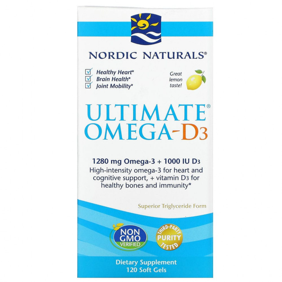 Nordic Naturals, Ultimate -D3,   , 1000 , 120   8150