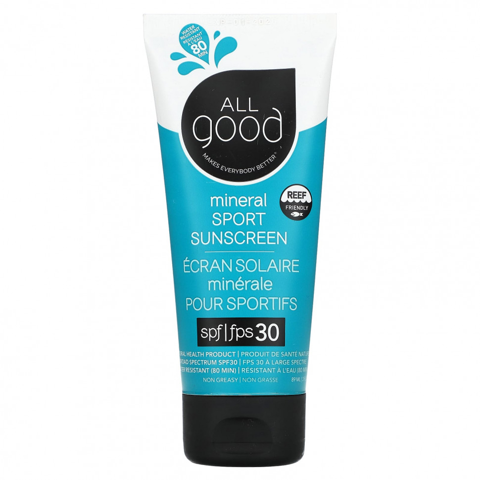 All Good Products,     , SPF 30, 89  (3 . )  3650